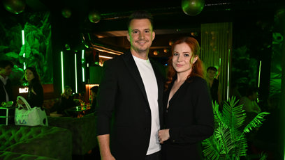 FOTO: Karel Kašák a krásná Kateřina Bláhová.