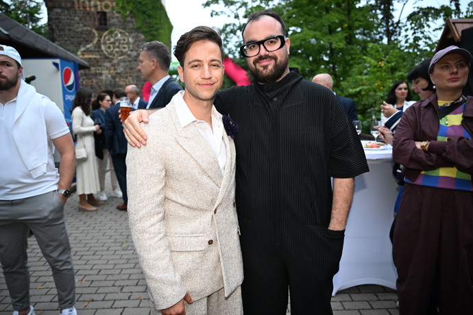Milan Peroutka a manžel jako nezapomenutelné duo festivalu.
