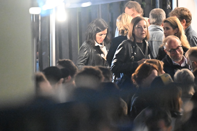 Romana Goščíková přišla v ležérním outfitu.