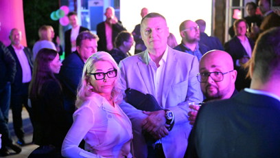 FOTO: Lenka Dragounová se skvěle bavila s Chytilem.