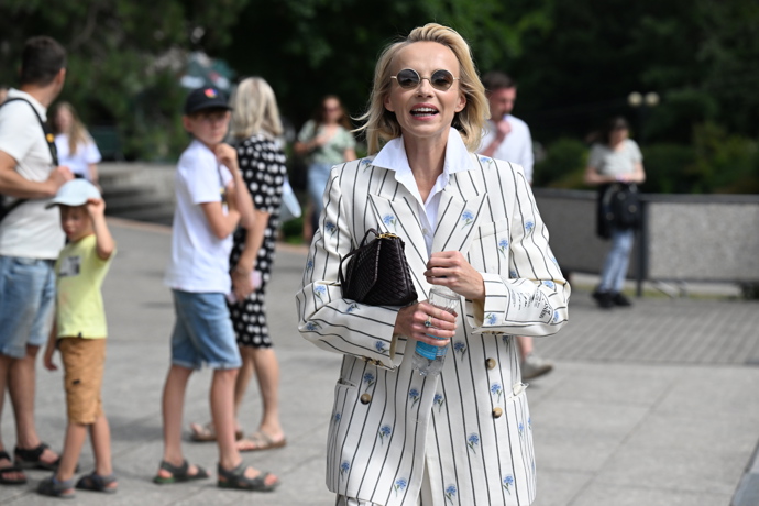  Jana Plodková na karlovarské kolonádě.