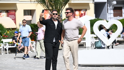 FOTO: Jan Kopečný a Petr Ryšavý ve Varech.