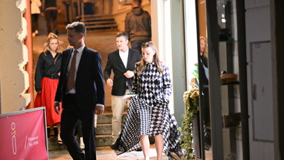 FOTO: Kateřina Falbrová se poměrně zdržela.