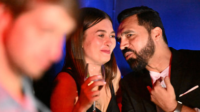 FOTO: Jack Hamid bavil Teplou celý večer.
