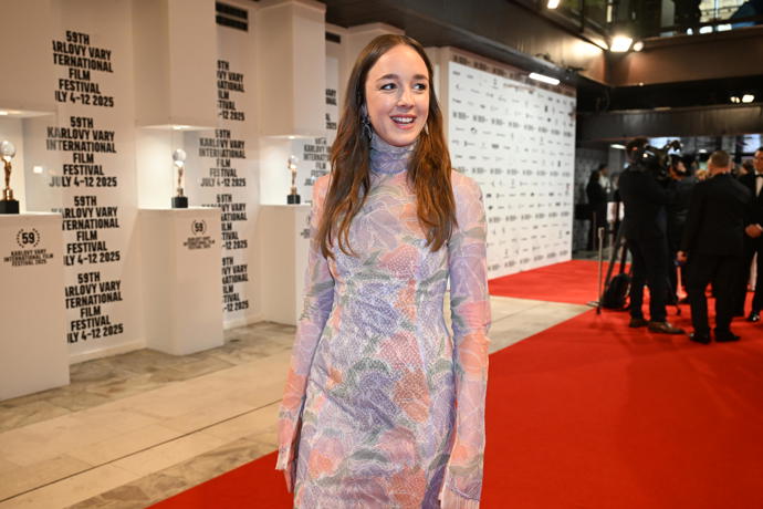 Denisa Barešová úsměvy nešetřila.