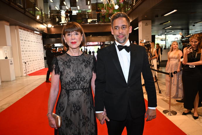 Andrea Bartošková byla velmi elegantní. 