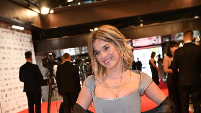 FOTO: Pavla Gajdočíková na červeném koberci.