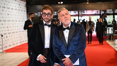 FOTO: Miloš Pokorný na červeném koberci.