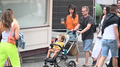 FOTO: Matěj Hádek si vyrazil s rodinkou.