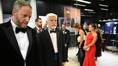FOTO: Prezident Petr Pavel s Kryštofem Muchou.