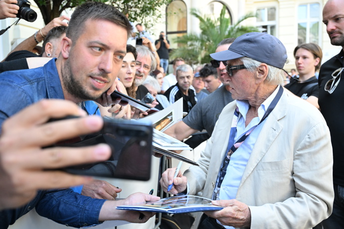 Michael Douglas dorazil do Karlových Varů.