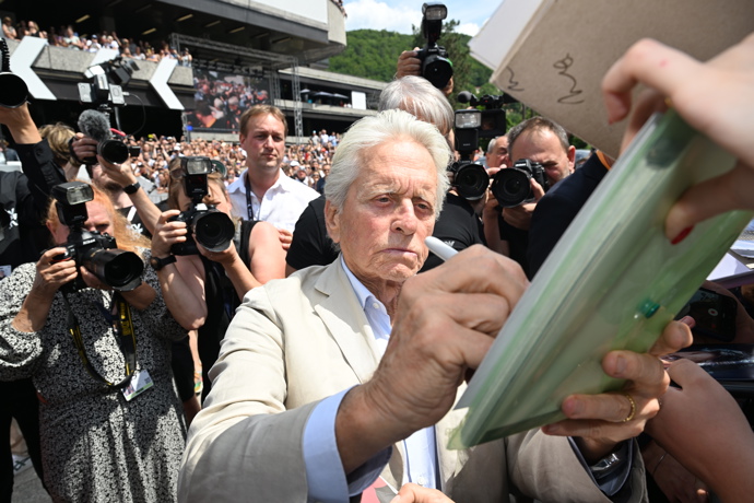 Michael Douglas u hotelu Thermal.