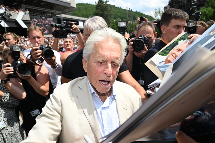 Michael Douglas u hotelu Thermal.