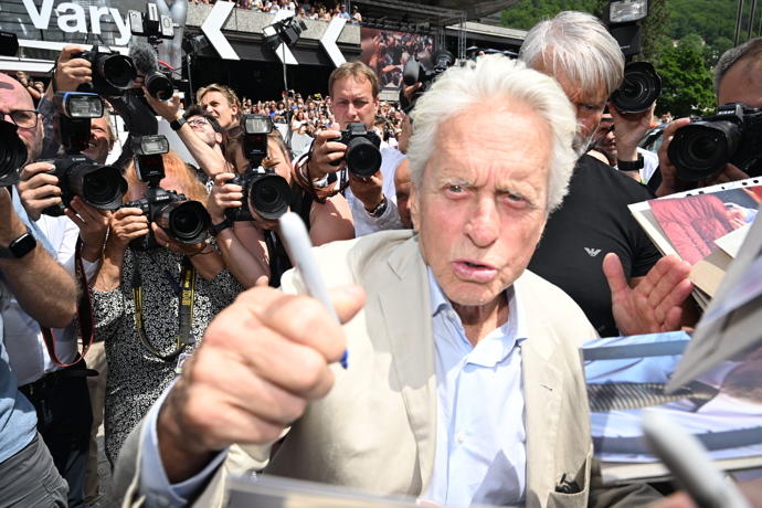Michael Douglas u hotelu Thermal.