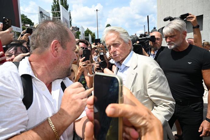 Michael Douglas u hotelu Thermal.