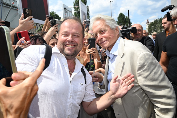 Michael Douglas u hotelu Thermal.