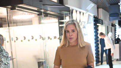 FOTO: Kateřina Bartošková dorazila s dcerou.