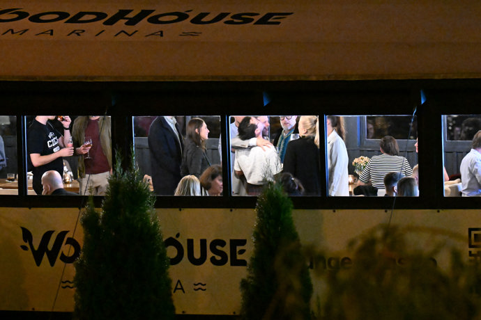 Jiří Mádl si party užíval.