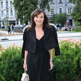 Beata Rajská zvolila little black dress.