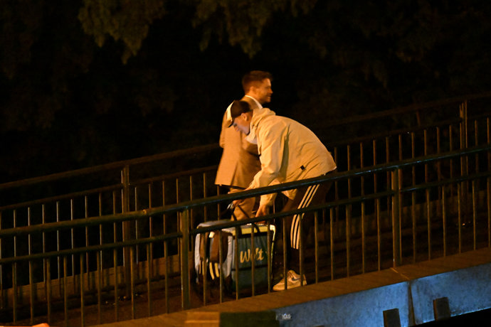 Jiří Mádl šel vyzvednout pizzy.