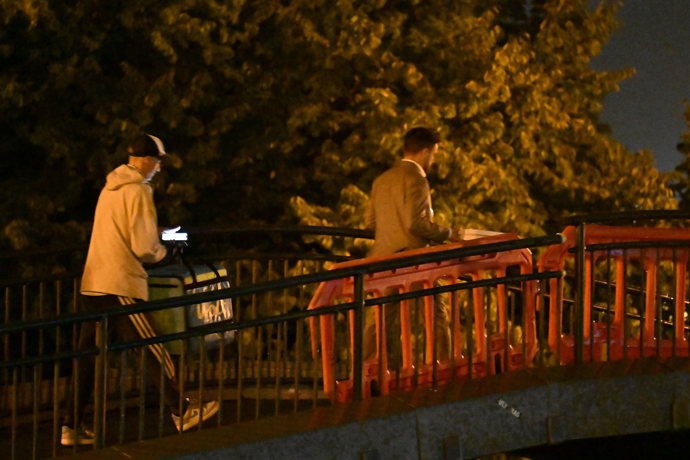 Jiří Mádl šel vyzvednout pizzy.