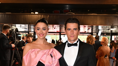 FOTO: Jakub Kotek a Lucie Dušková na 59. Mezinárodním filmovém festivalu v Karlových Varech.