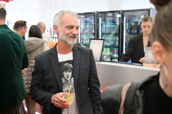 Herec Ivan Trojan na tiskovce k novému filmu Neporazitelní.