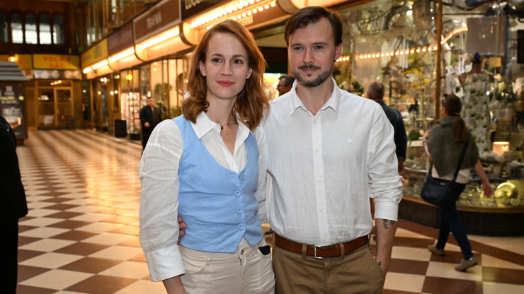 Barbora Mudrová si nenechala premiéru ujít.