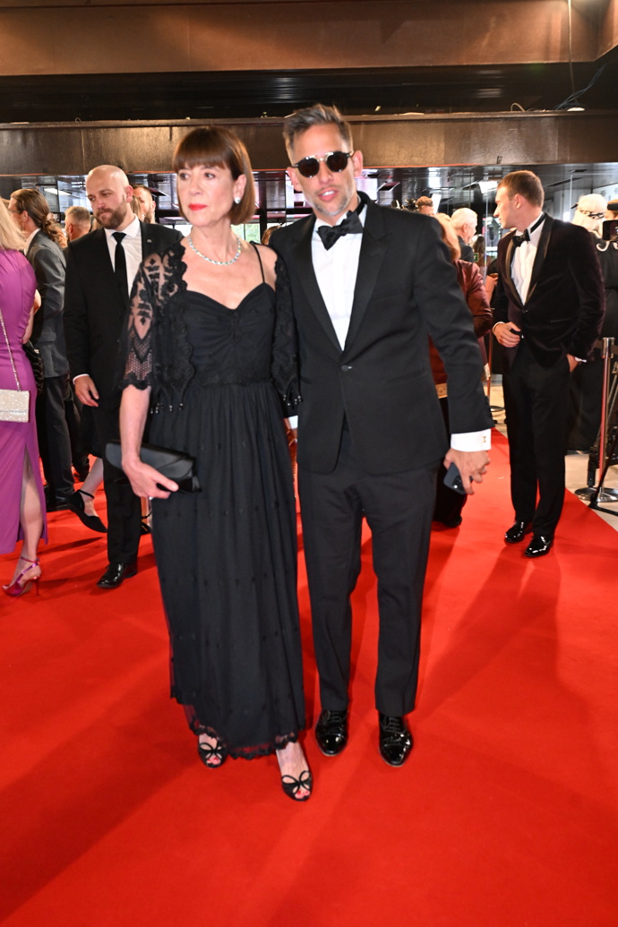 Andrea Bartošková se synem Jankem Bartoškou.