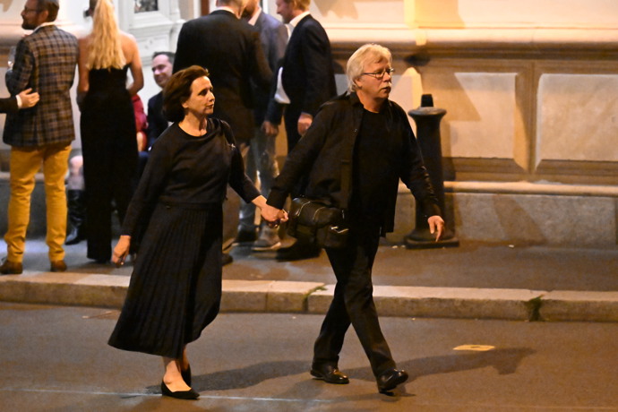 Nechyběla ani Veronika Freimanová s partnerem. 