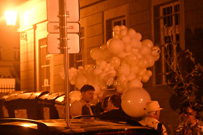 Bujará party Jiřího Macháčka.