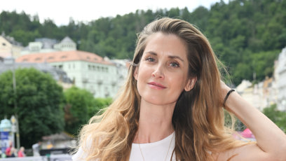 FOTO: Jana Bernášková na tiskovce k novému filmu Neporazitelní.