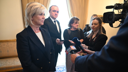 FOTO: Eva Pavlová a Petr Pavel se zúčastnili jednání o problematice rakoviny slinivky.