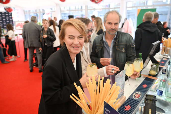 Lenka Vlasáková se smála od ucha k uchu.