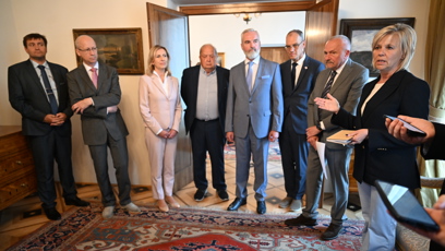 FOTO: Eva Pavlová a Petr Pavel se zúčastnili jednání o problematice rakoviny slinivky.