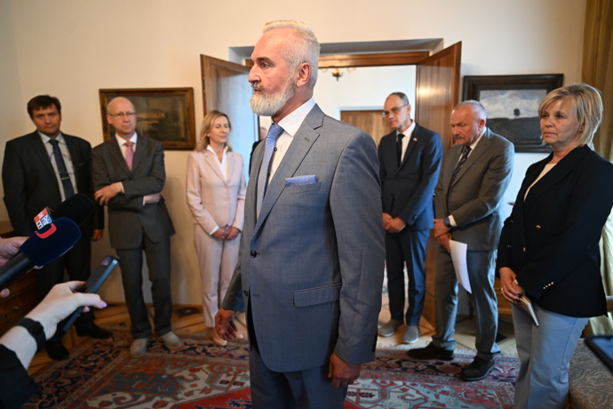 Eva Pavlová a Petr Pavel se zúčastnili jednání o problematice rakoviny slinivky.