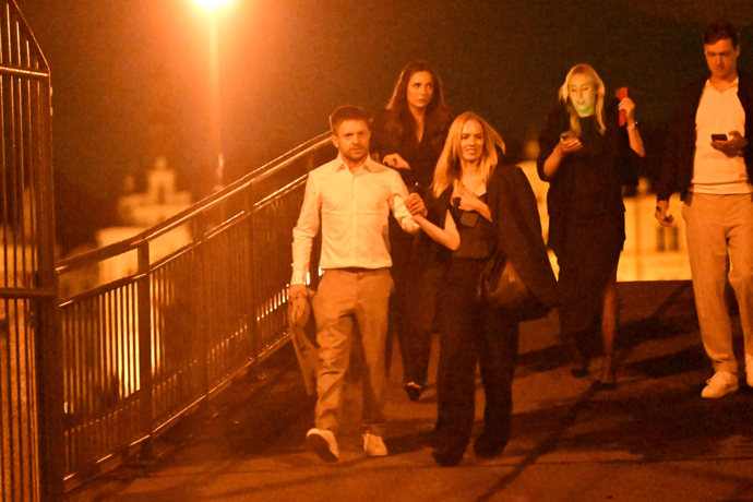 Jiří Mádl odcházel z večírku po premiéře filmu Džob.