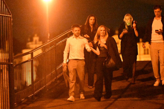 Jiří Mádl odcházel z večírku po premiéře filmu Džob.