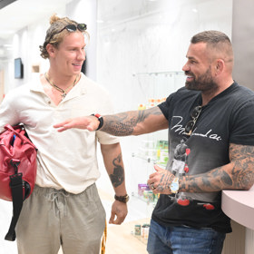 Zdá se, že Karlos Vémola a Pavel Tóth se skvěle bavili.