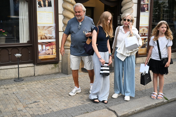 Jana Švandová a její rodina.