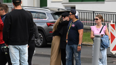 FOTO: Hynek Čermák se svou partnerkou.