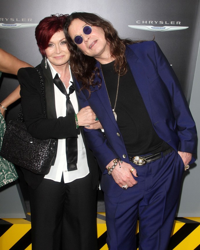 Ozzy Osbourne se svou ženou Sharon.