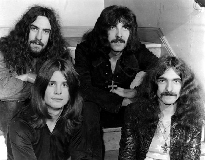 Ozzy Osbourne s kapelou Black Sabbath.
