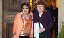 Jiřina Bohdalová se sestrou Jaroslavou Henzelovou