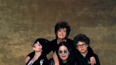 FOTO: Ozzy s manželkou Sharon a dětmi Kelly a Jackem.