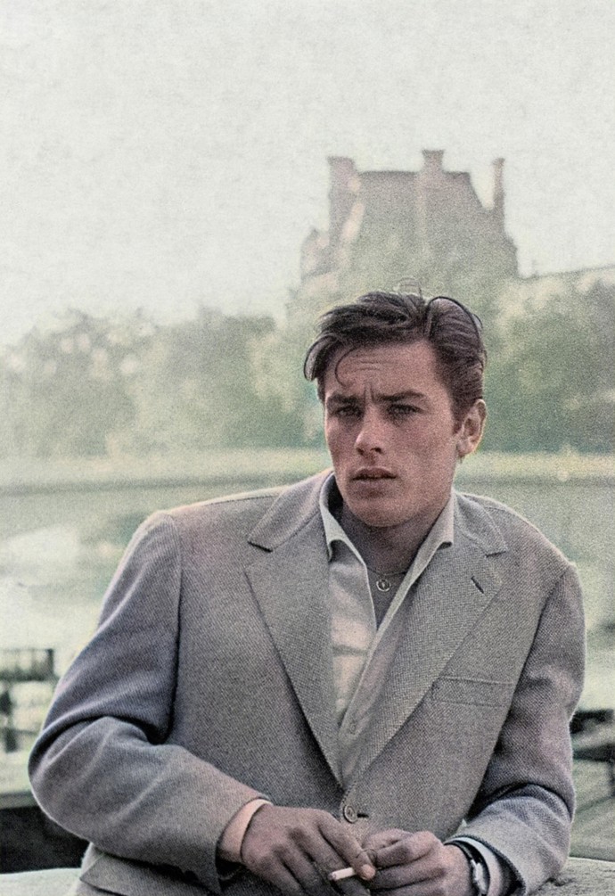 Francouzská herecká legenda Alain Delon se v šedesátých letech setkal s českou herečkou Lenkou Termerovou. 