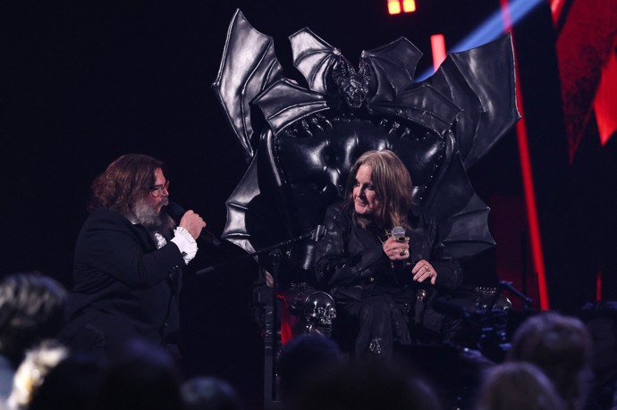 Zpěvák Ozzy Osbourne na jednom ze svým posledních koncertů.