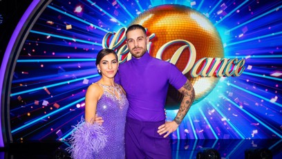FOTO: Jasmína Affašová s Adamem Šedrem v Let´s Dance.