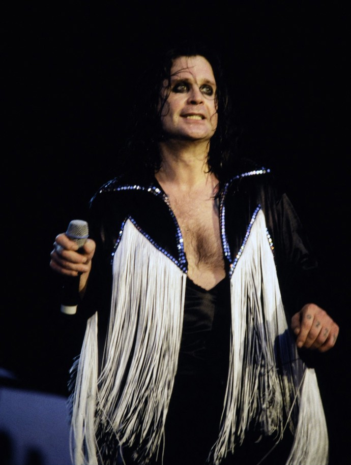 Zpěvák Ozzy Osbourne.