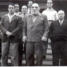 Maurice Tillet jako předobraz Shreka.
